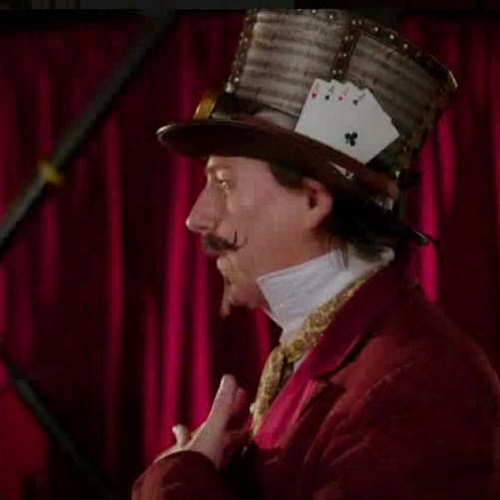 Allin Kempthorne as Steampunk magician Professor Strange